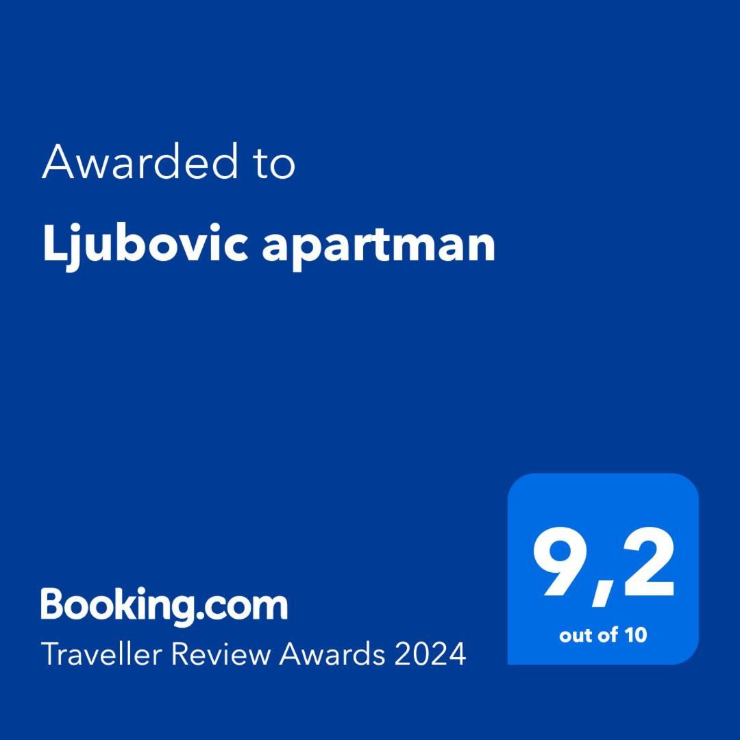 Ljubovic Apartman 波德戈里察 外观 照片